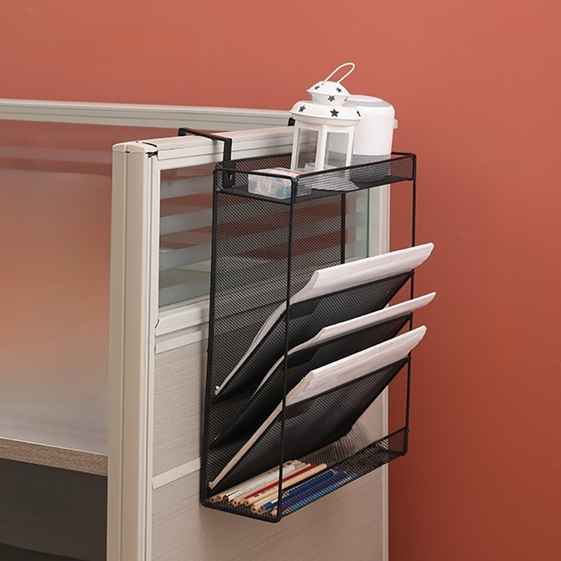 Metal Wall Mounted Shelf for Desk Space