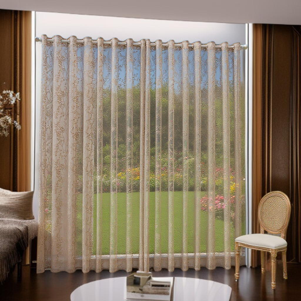 透光不透人窗簾材質展示