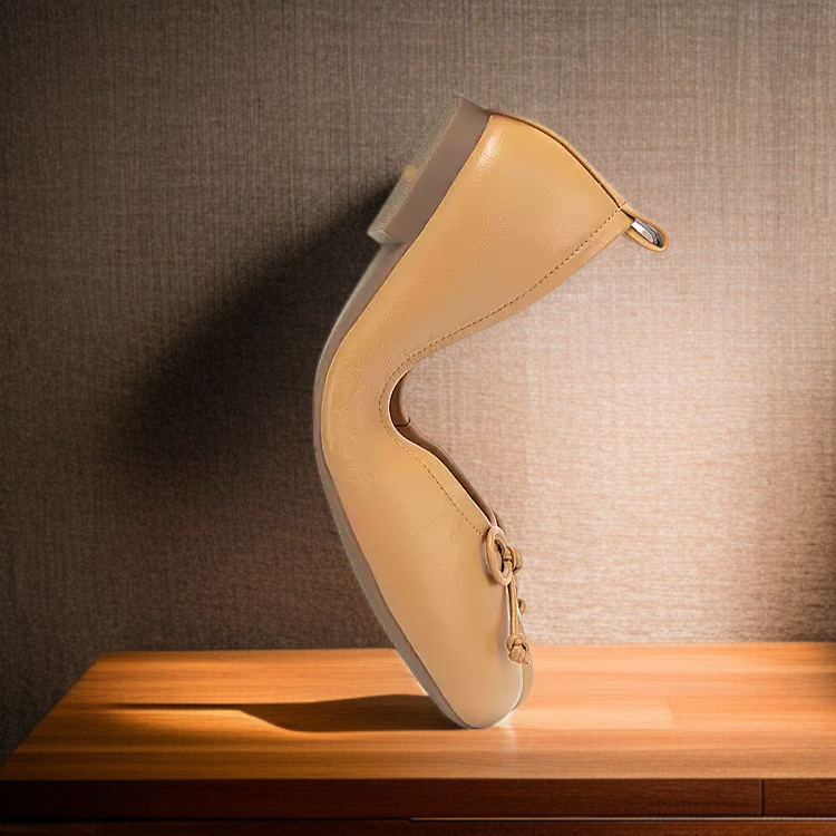 레드 단화 여 플랫 컴포트화 여성 구두 리본 발가락 봄가을 여름 단화