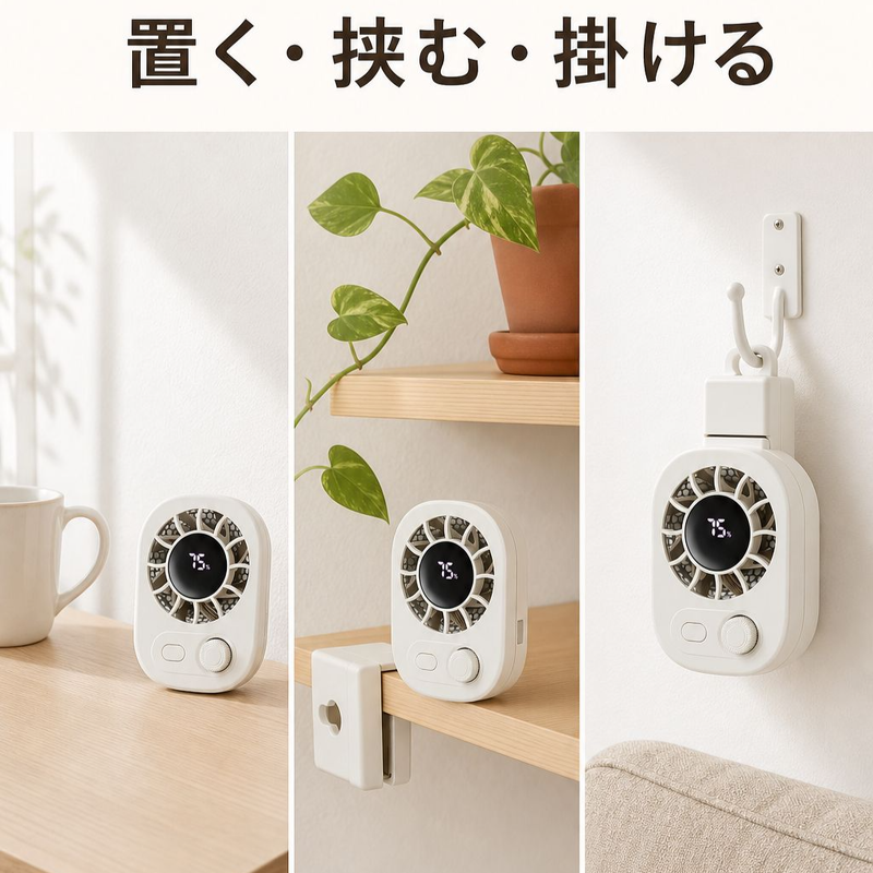多機能クリップファン