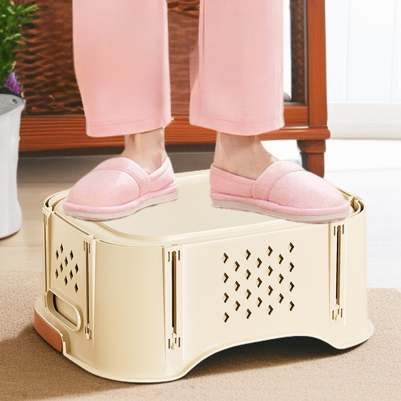 Durable multilayer storage basket for clothes