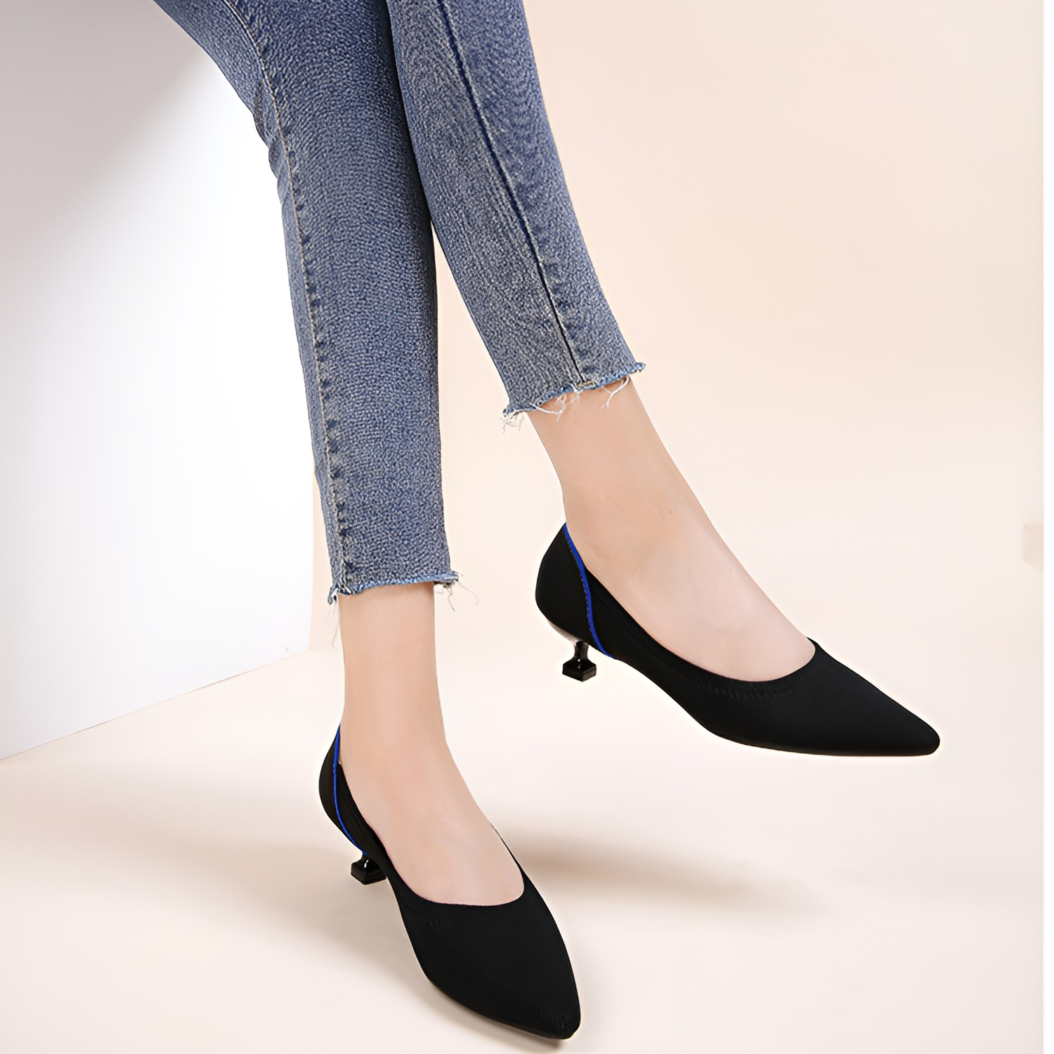 2022年新作キャットアイヒールプリンセスシューズポインテッドトゥスティレットハイヒール快適シューズ気質スタイルレディースヒール