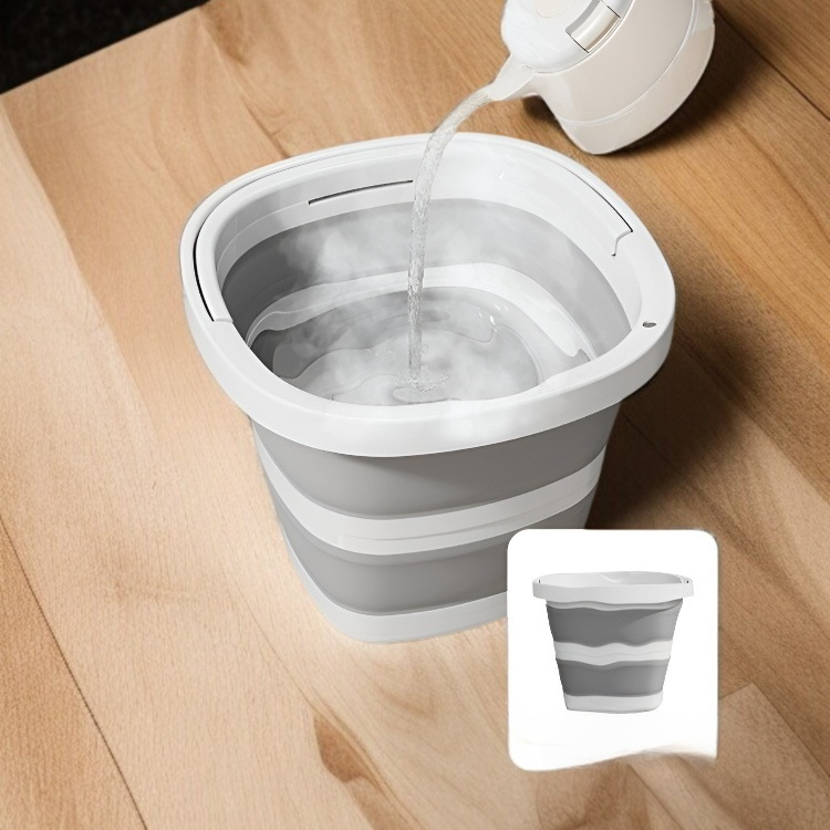 휴대용 플라스틱통 휴대용 접이식통 휴대용 플라스틱 접이식통