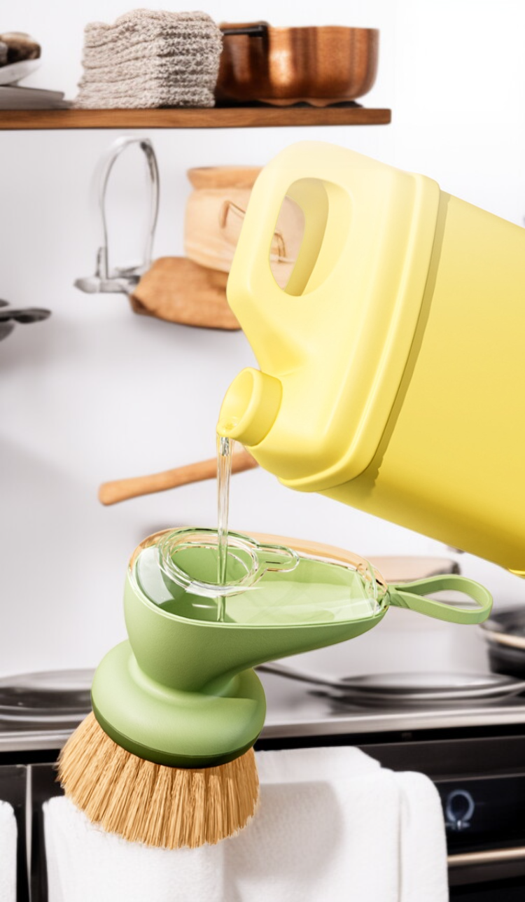 편리한 냄비 청소를 위한 자동 브러쉬