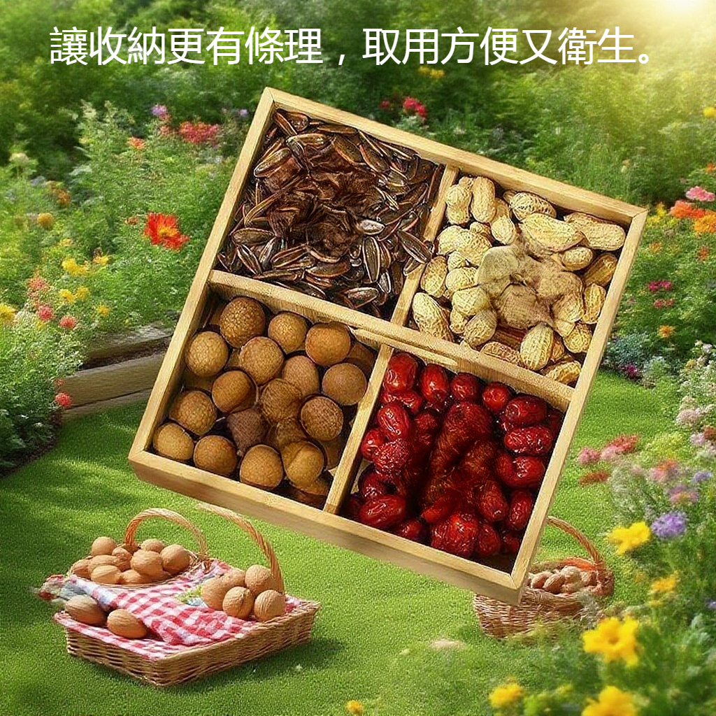 分格收納乾果盒