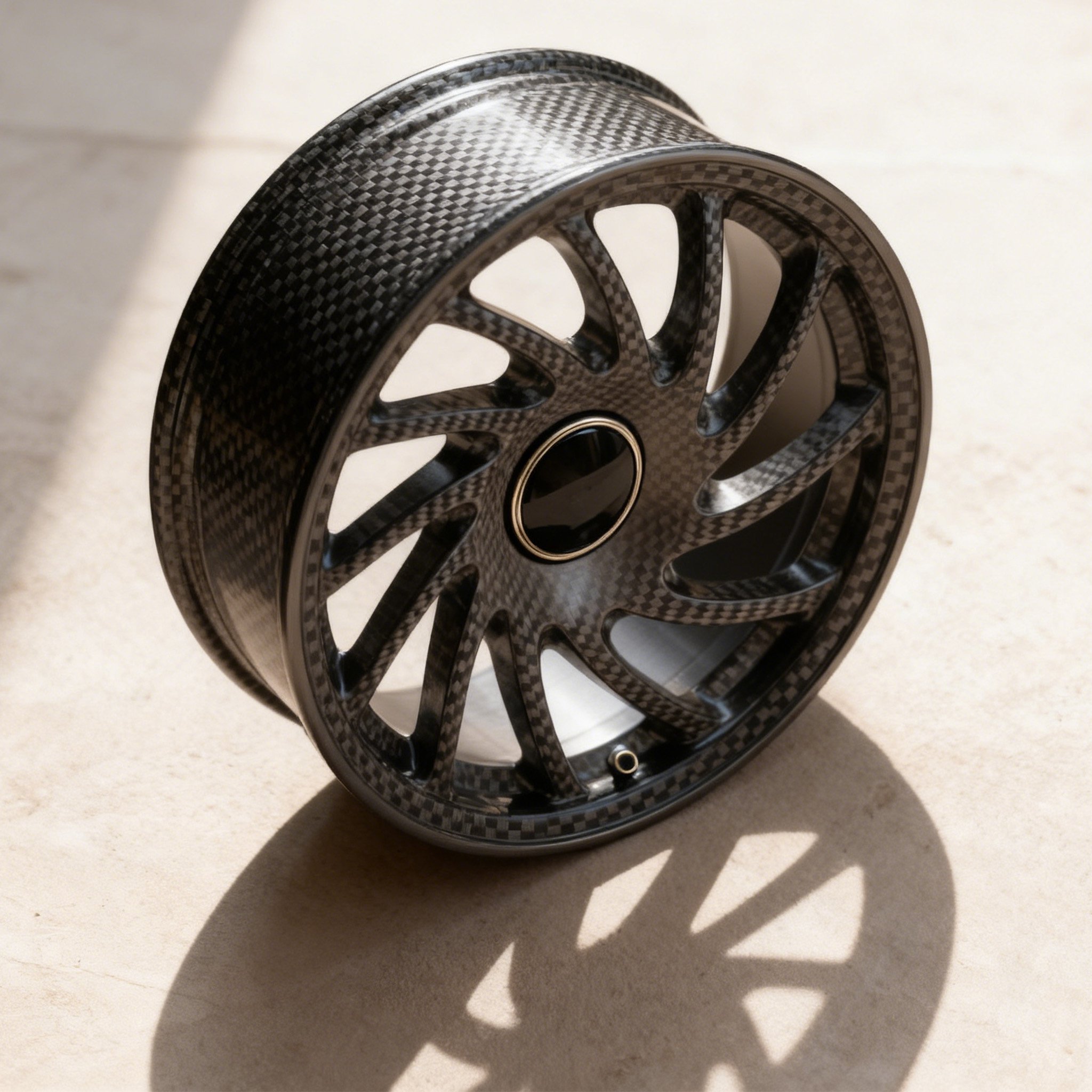 高強度ファイバー素材ホイール