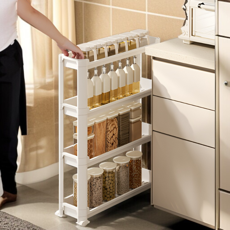 Estante móvil multifuncional para baño