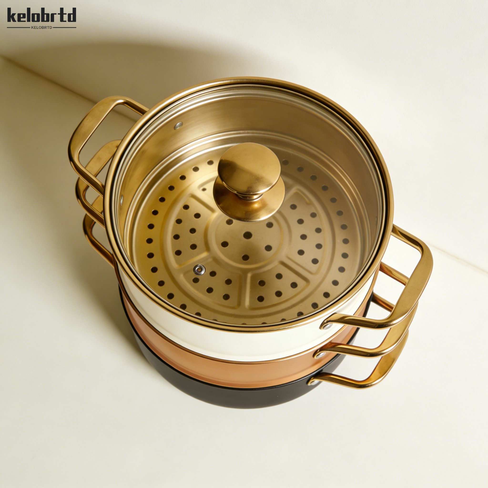 ステンレス製蒸し器