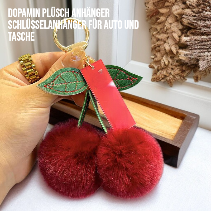  Dopamin Plüsch Anhänger Schlüsselanhänger für Auto und Tasche