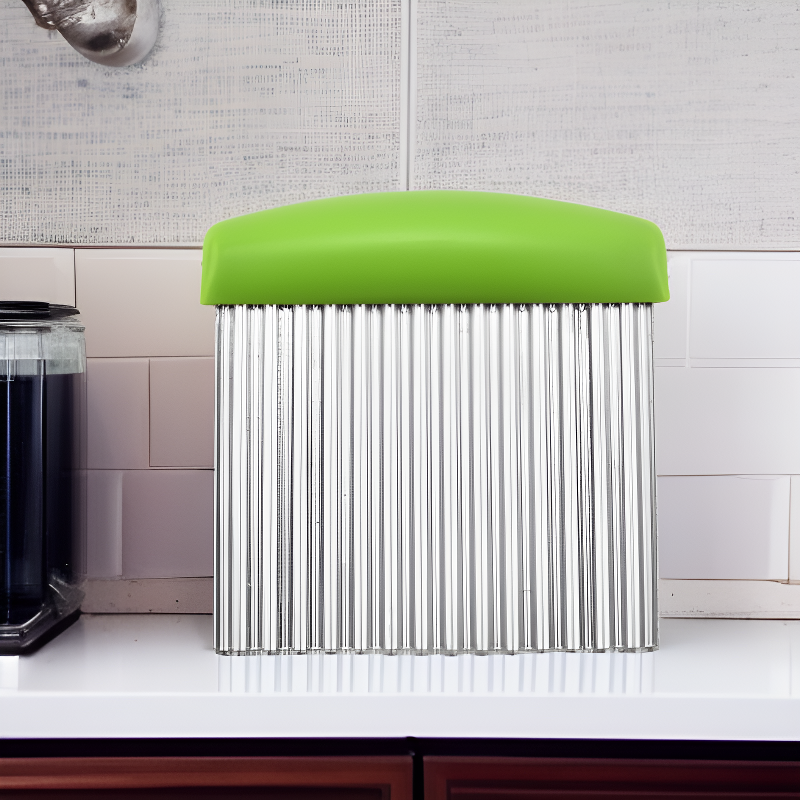 Wellenförmiger Zwiebelschneider für Pommes und Salate