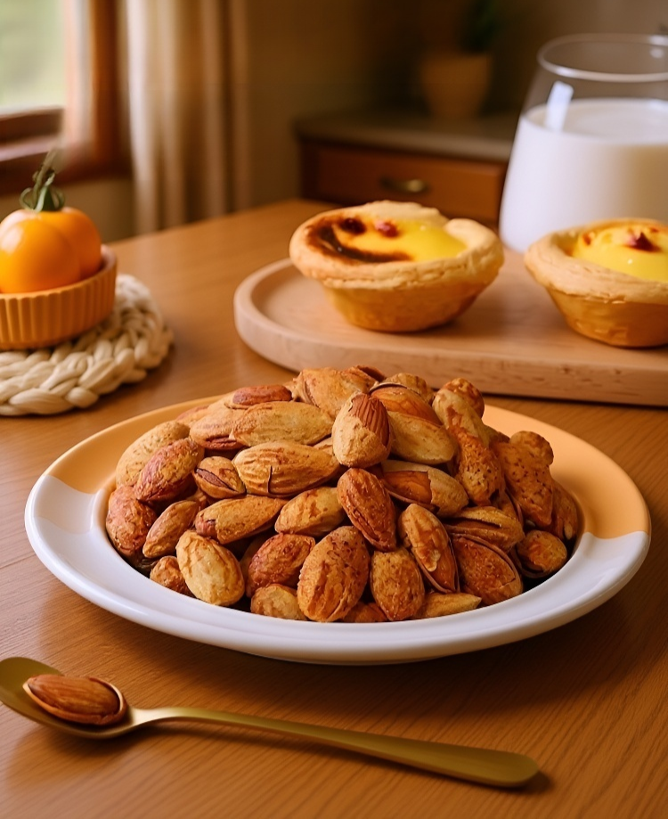 サステナブルな紙殻アーモンドのイメージ