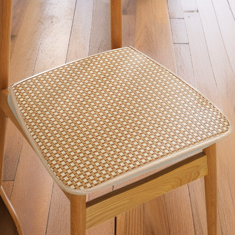 وسادة مقعد من حصير القش المبرد