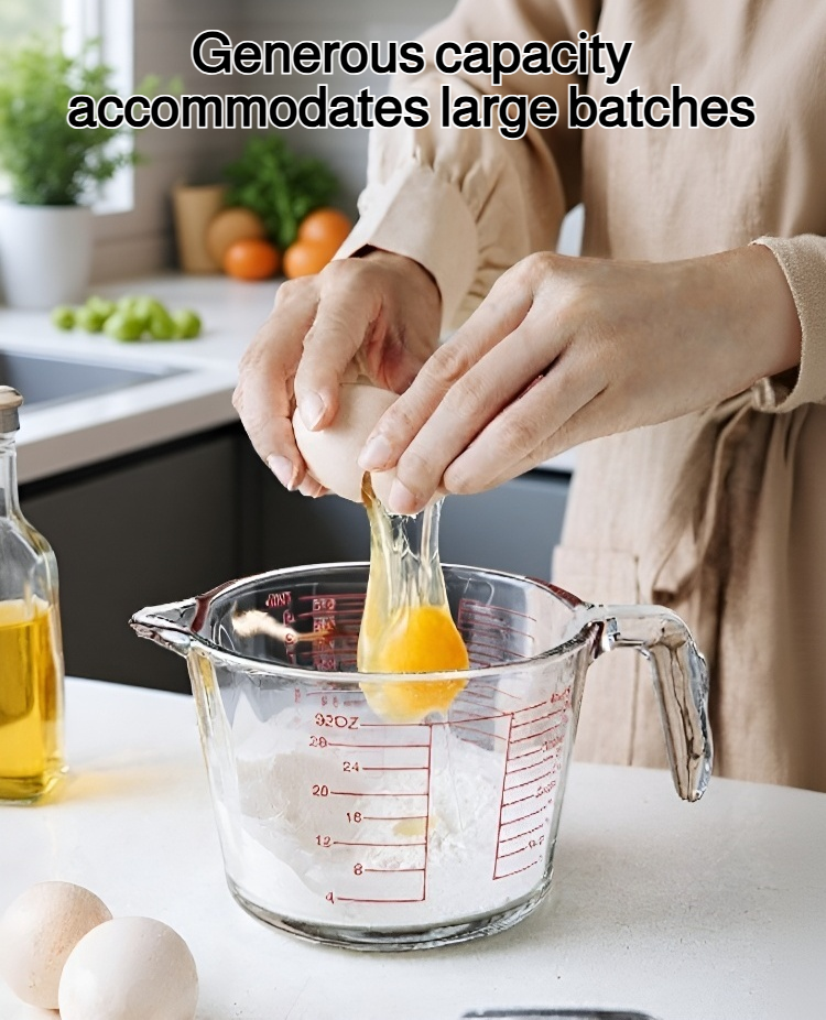 Durable mixing bowl for kitchen and baking use