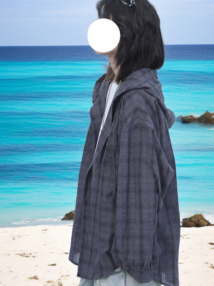 高級感のあるゆったりドレープのカジュアルジャケット