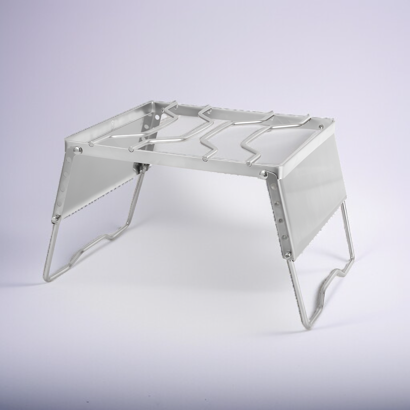 Outdoor windproof camping barbecue grill