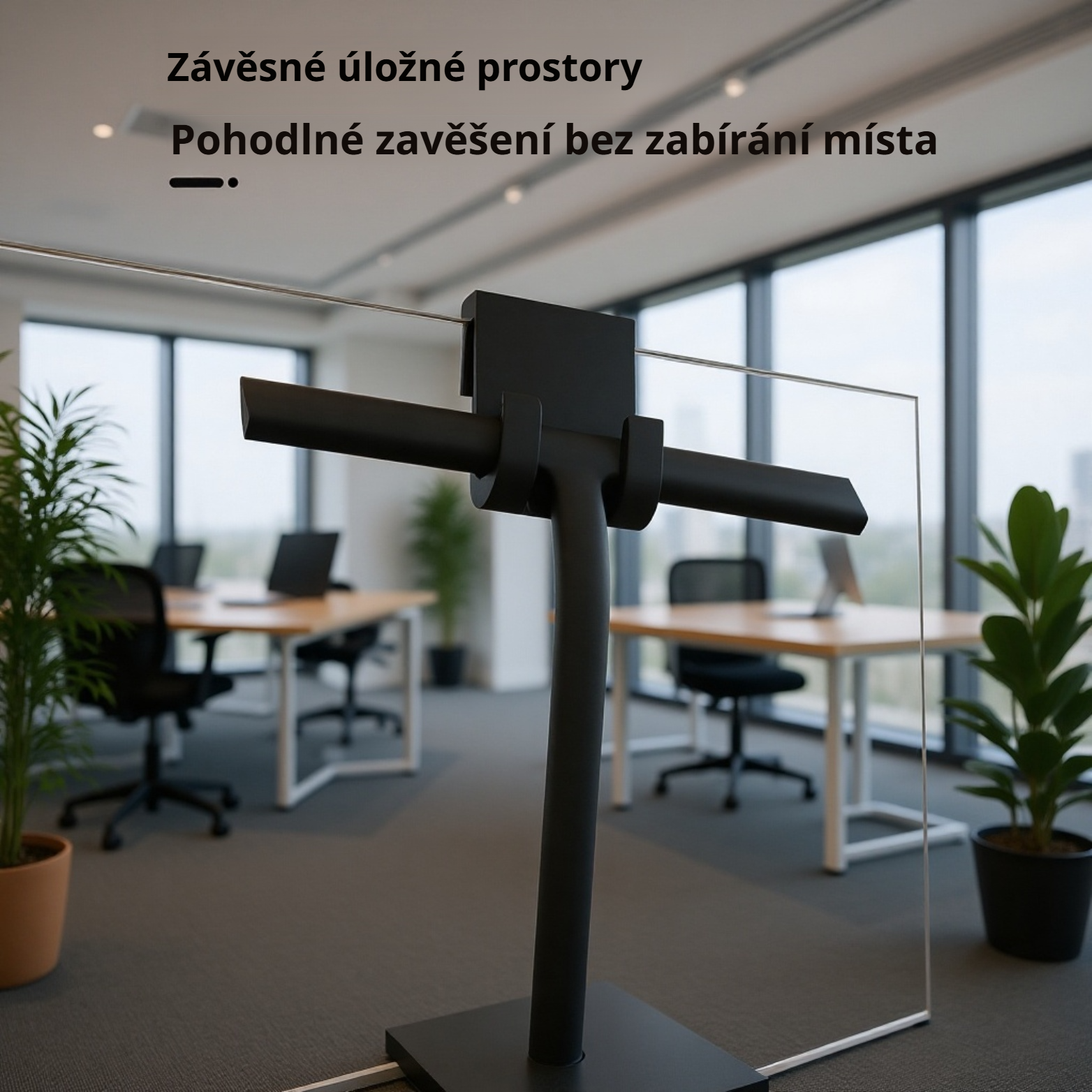 Stěrka z silikonového materiálu na sprchové dveře a sklo v koupelně