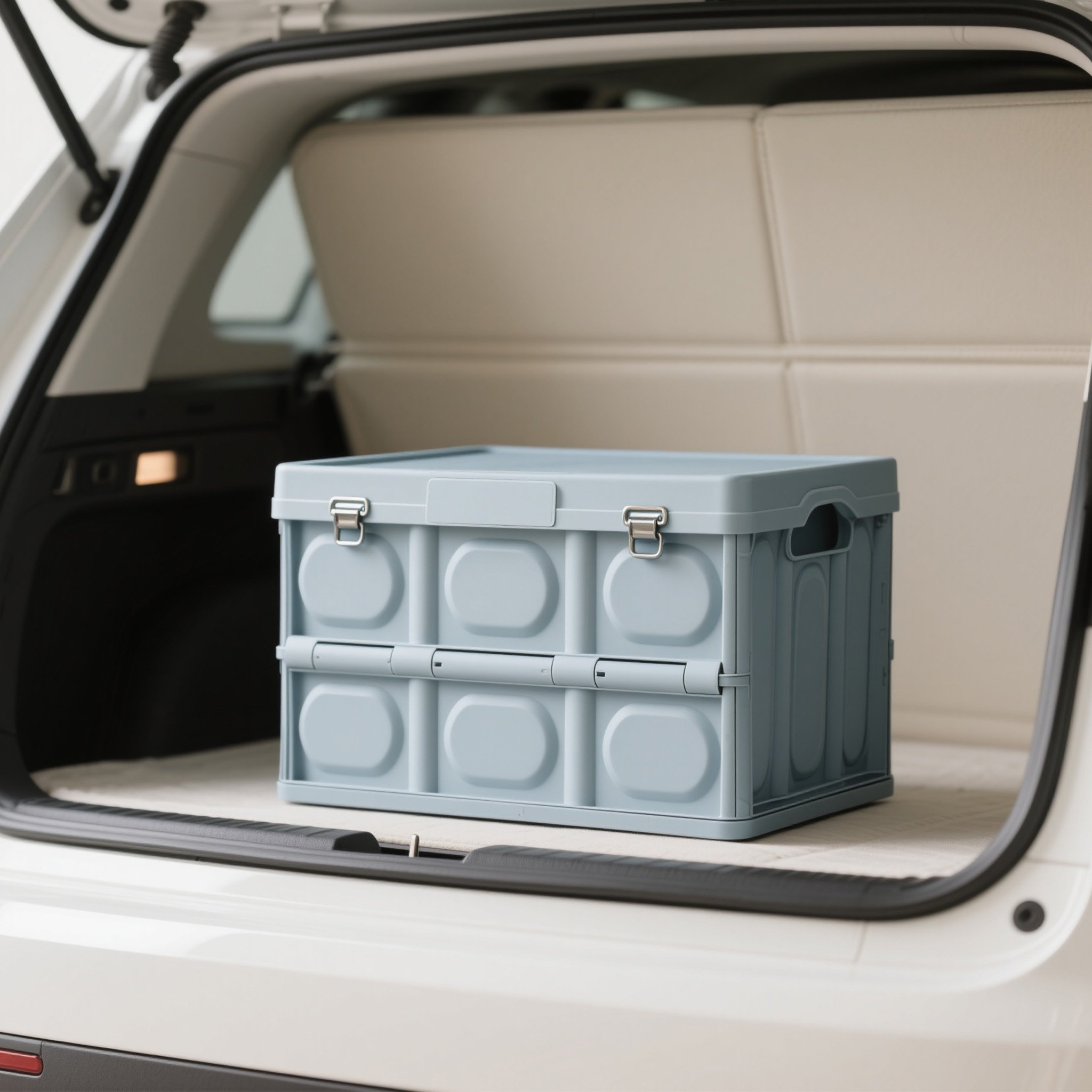 กล่องเก็บของในรถยนต์แบบพกพา ดีไซน์ทันสมัย