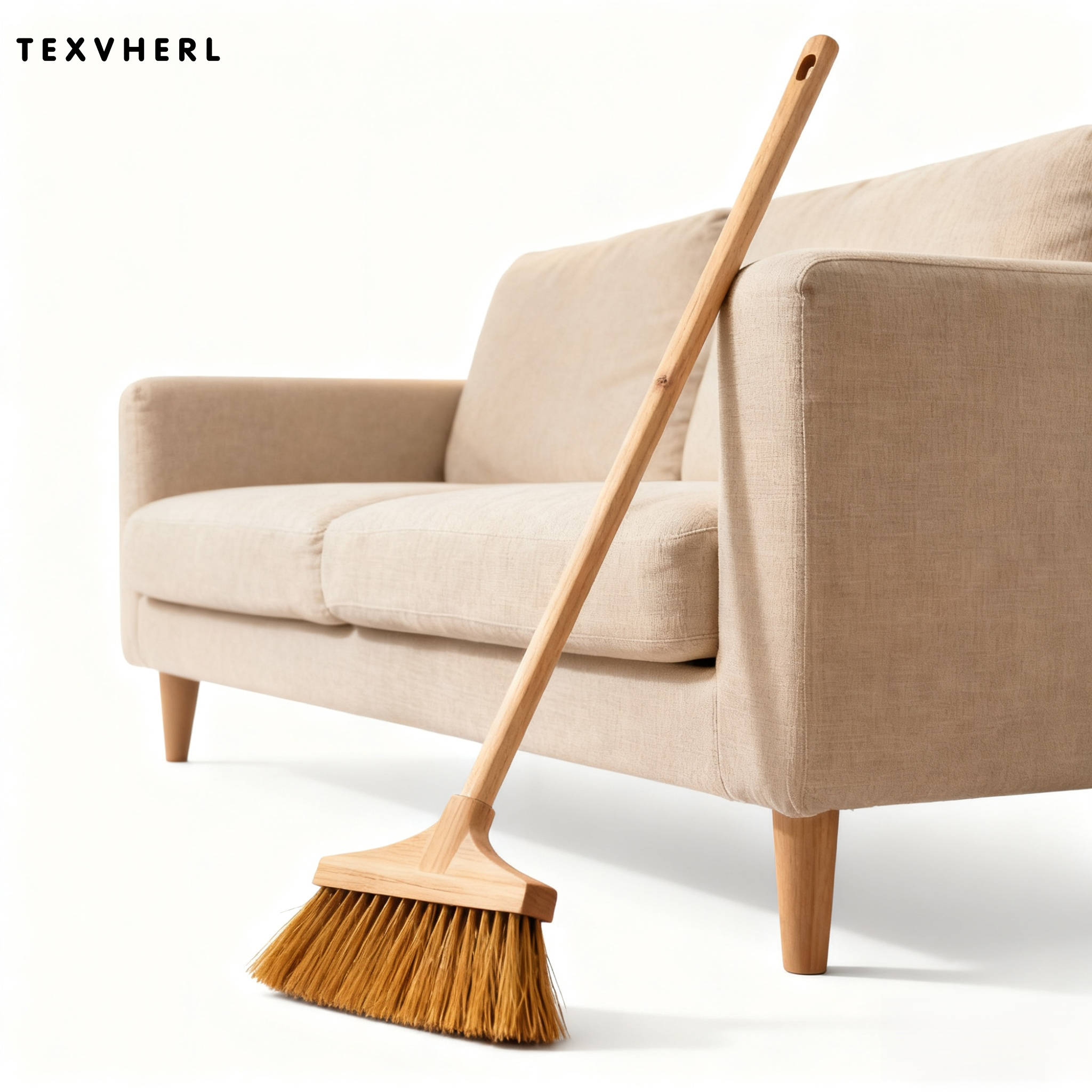 ไม้กวาดขนนุ่มไม้เนื้อแข็ง (2 ชิ้น)