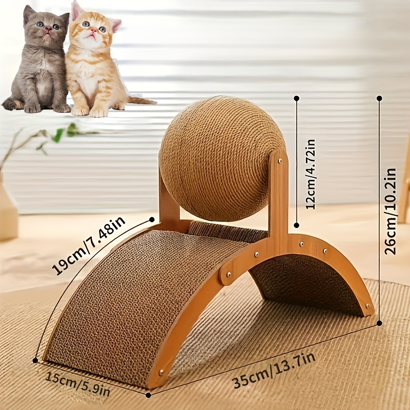 Kratzbrett aus Wellpappe für Katzen