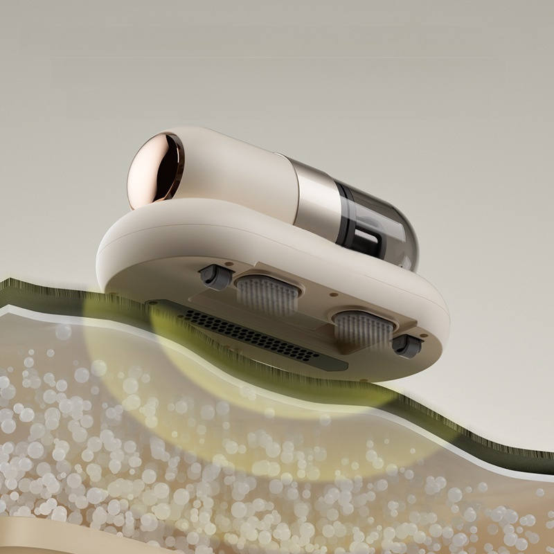 Small household wireless sterilization, vacuum cleaning, UV mite removal device