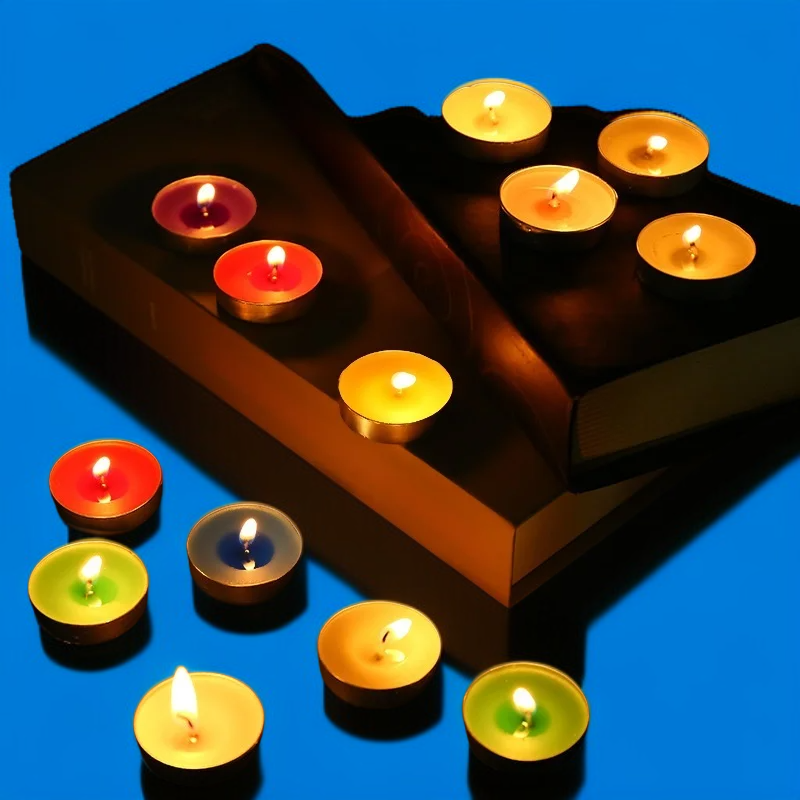 Beautifully packaged candles for relaxation