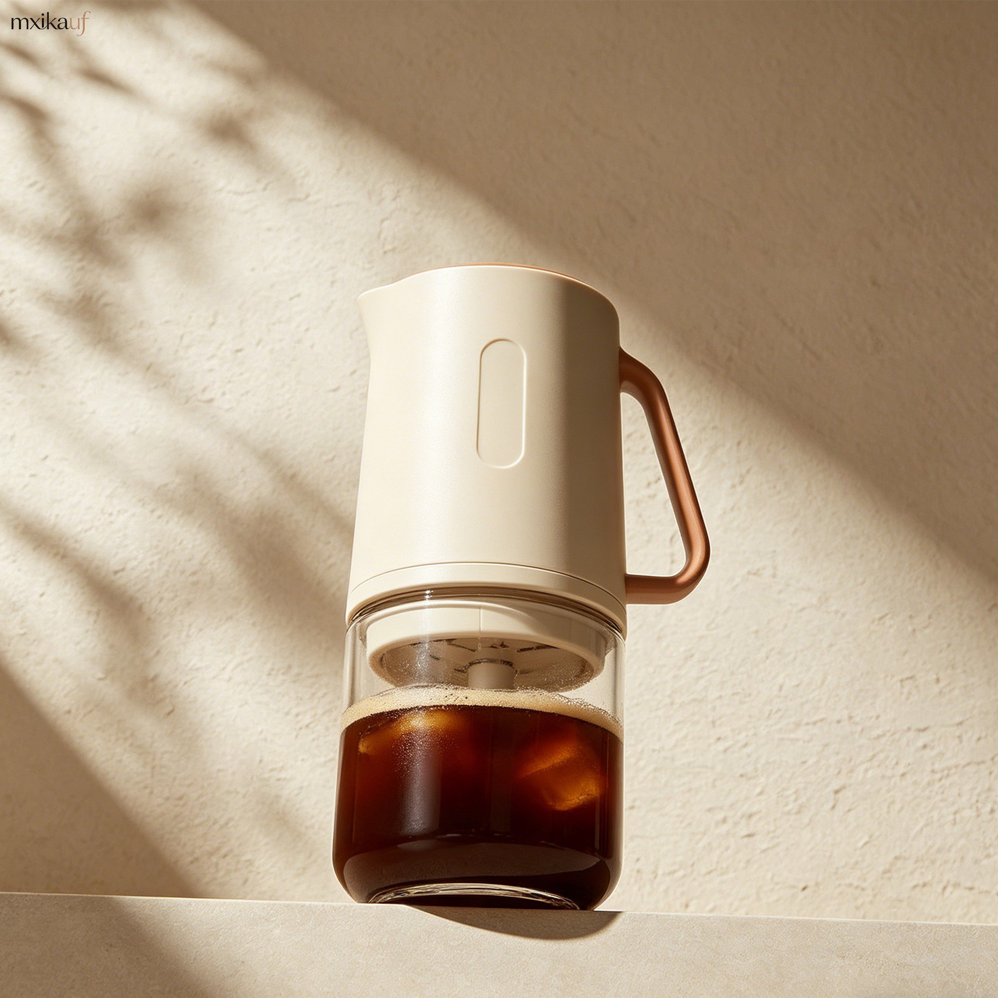 Easy-to-use home cold brew coffee maker parts