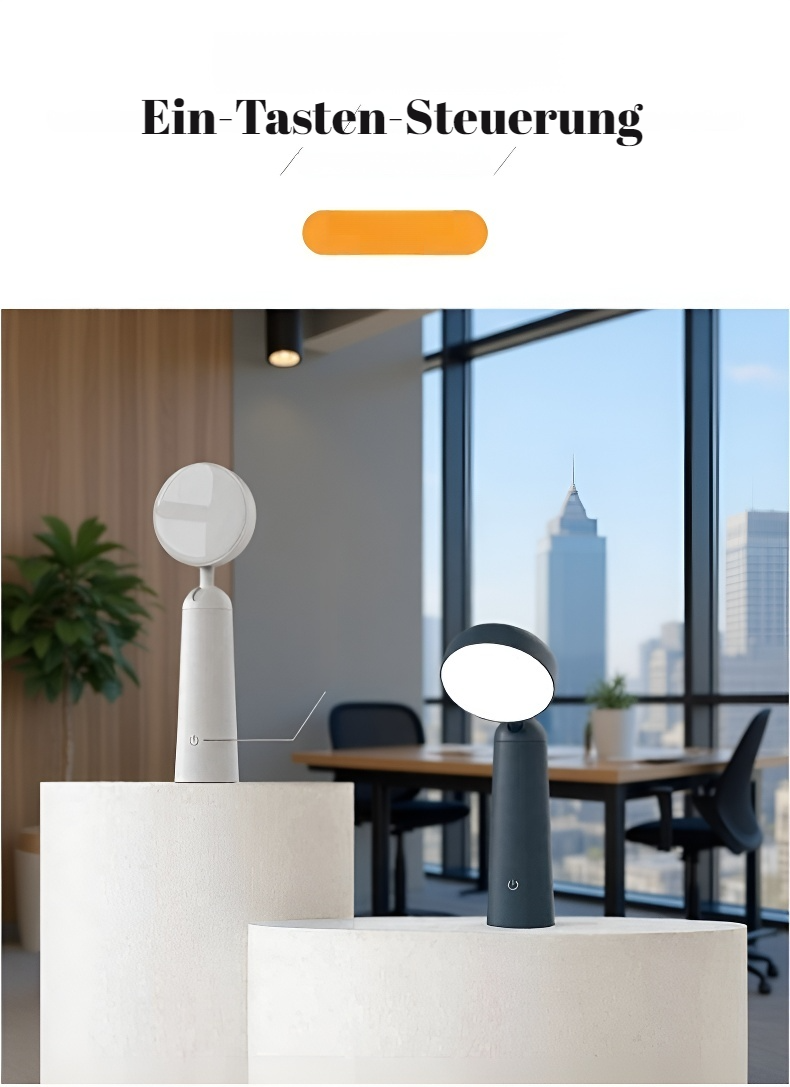 Schreibtischlampe mit stufenloser Dimmfunktion