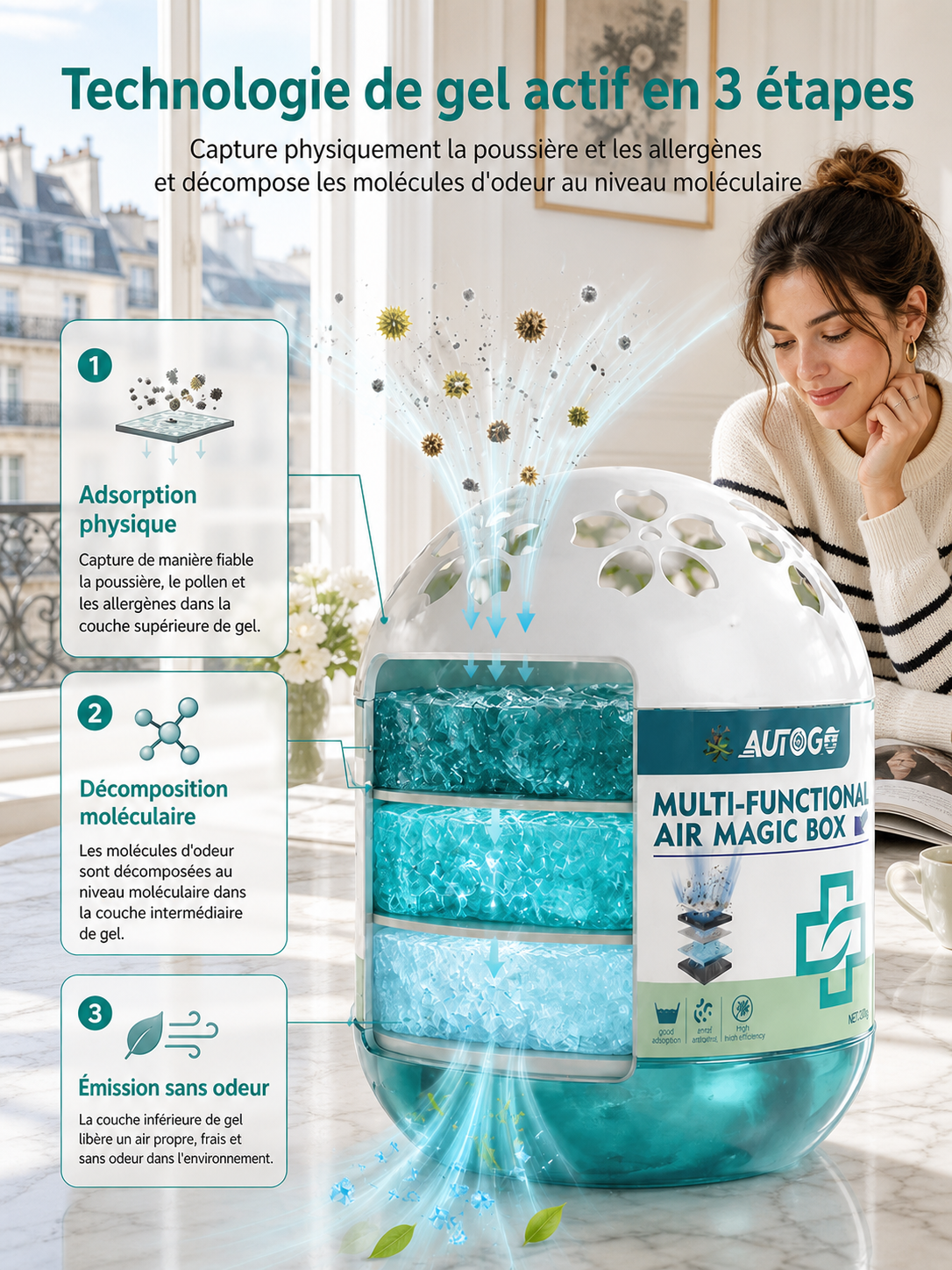 【Nettoyage maternel et infantile】Boîte aspirateur magique