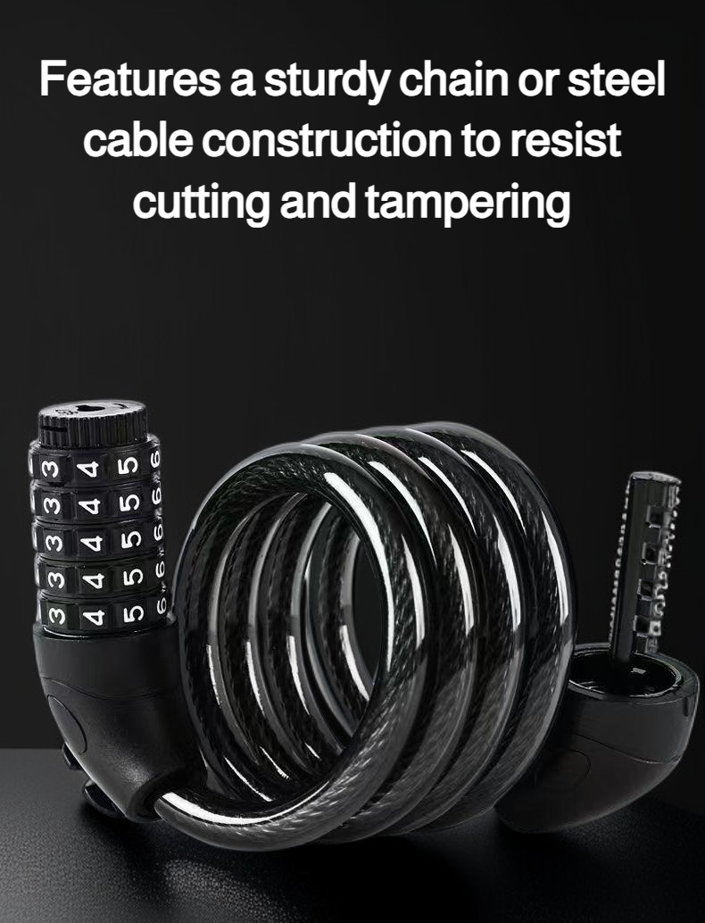 Heavy-duty bicycle key lock for maximum security