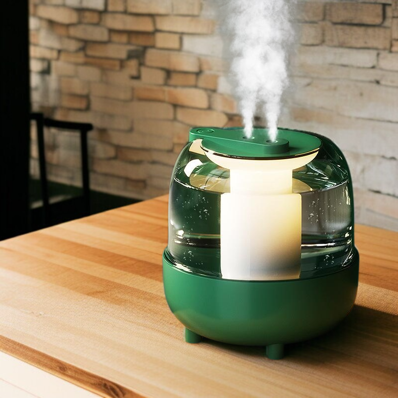 Home humidifier bedroom night light large capacity office dual spray humidifier