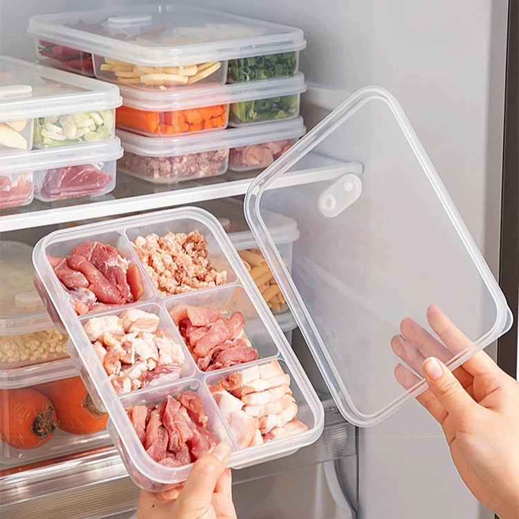 食品グレード密閉保存箱 野菜果物用冷蔵庫ストレージ