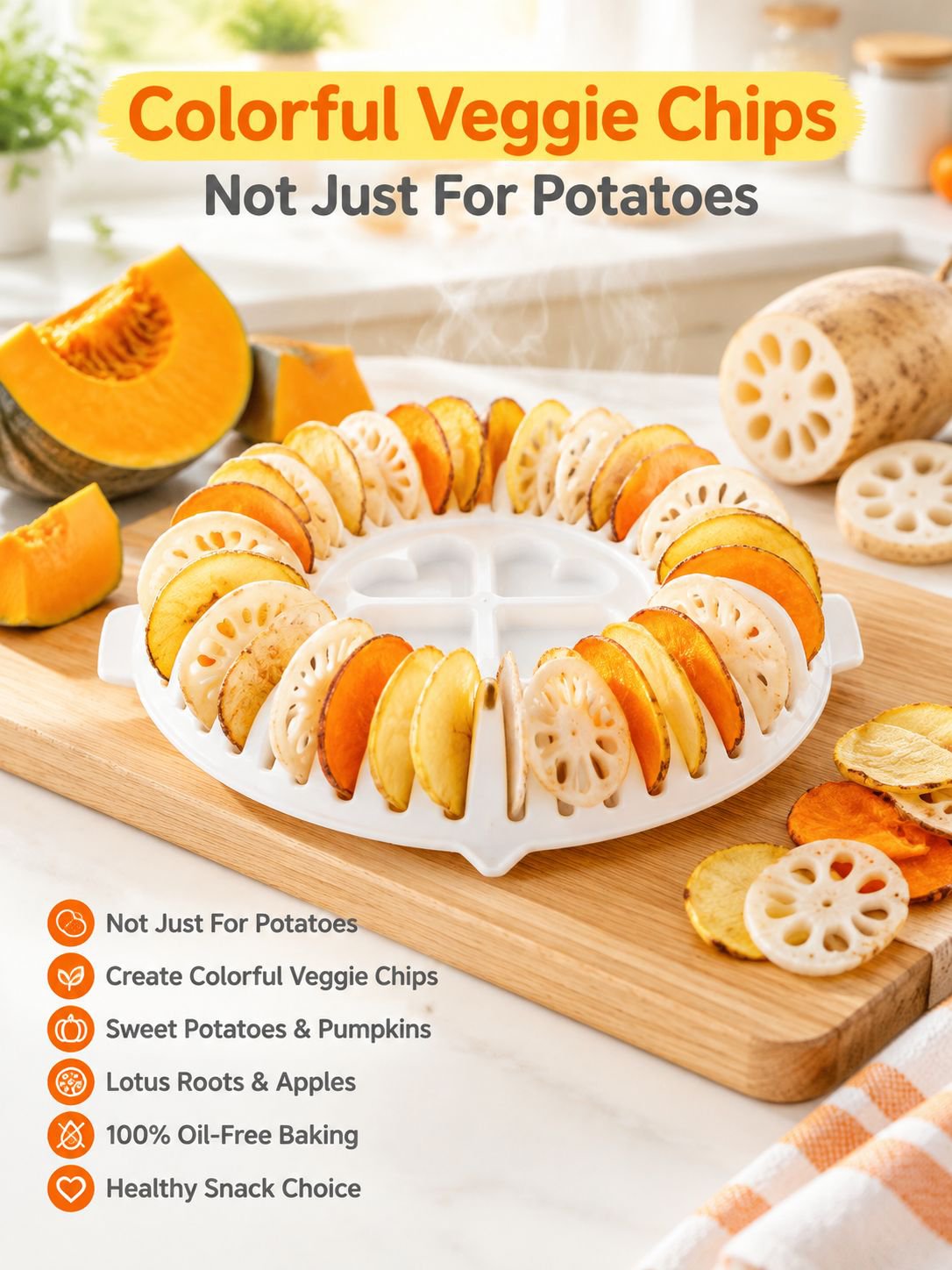 Microwave Potato Chip Maker