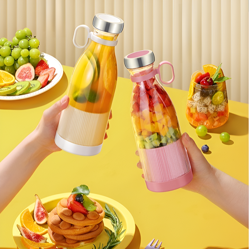 แก้วเชคเกอร์สำหรับปั่นน้ำผลไม้แบบพกพา