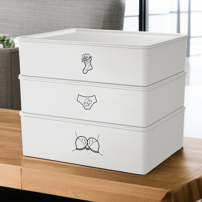 仕切り付き引き出し収納ボックス