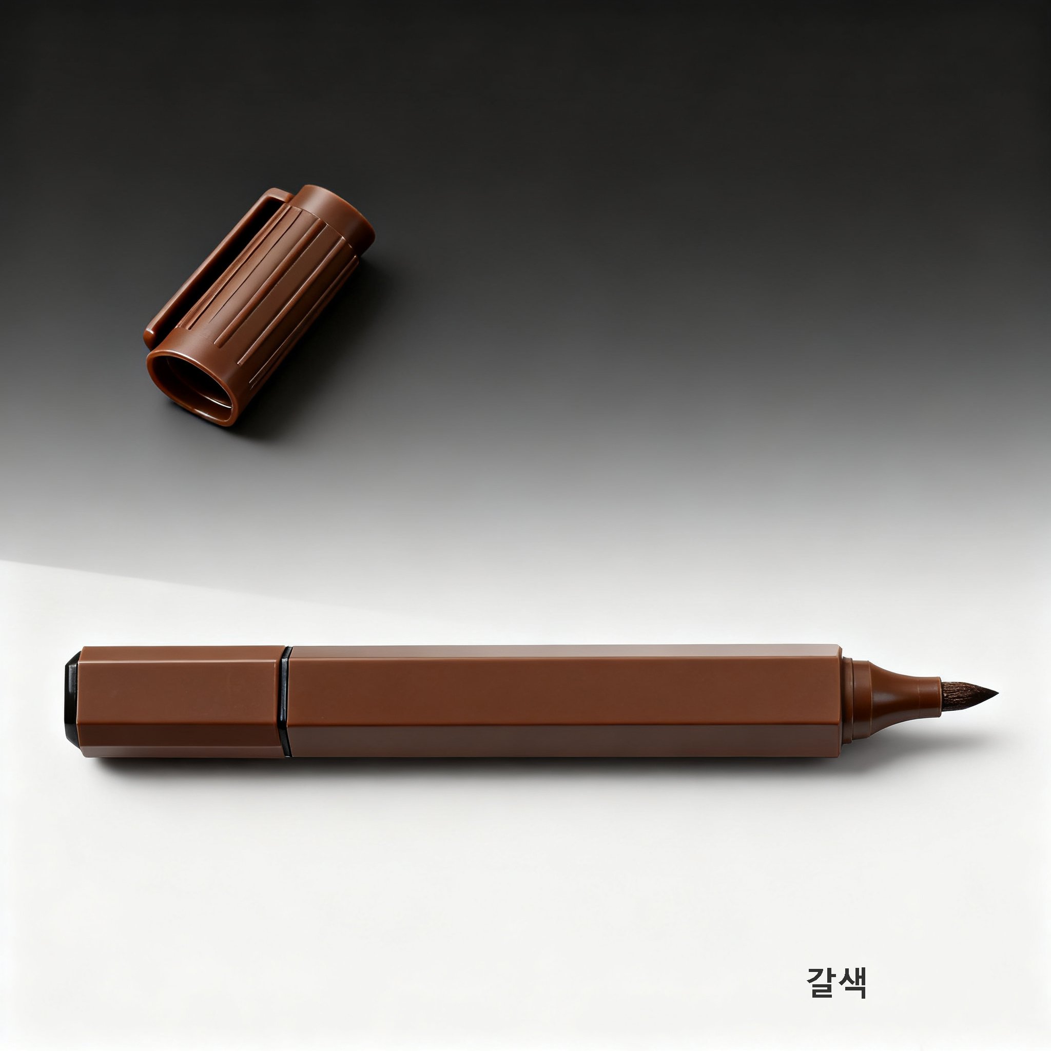 다양한 색상의 사인펜 세트