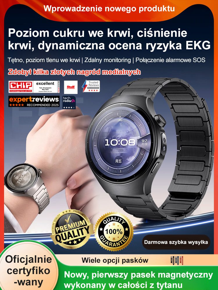 Watch5 Inteligentny Zegarek Monitorujący