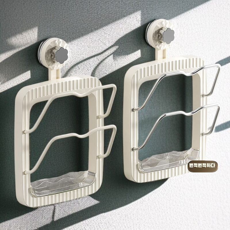 벽걸이가 용이한 다용도 주방 수납장