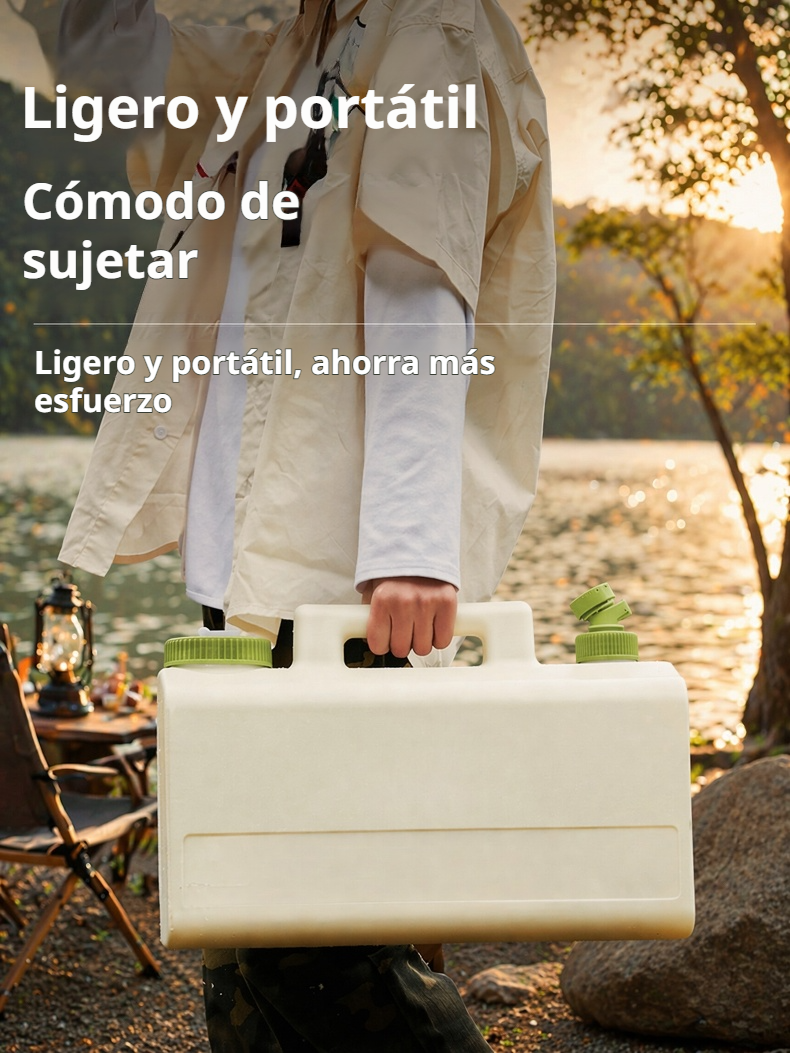 Contenedor de agua con grifo fácil de usar