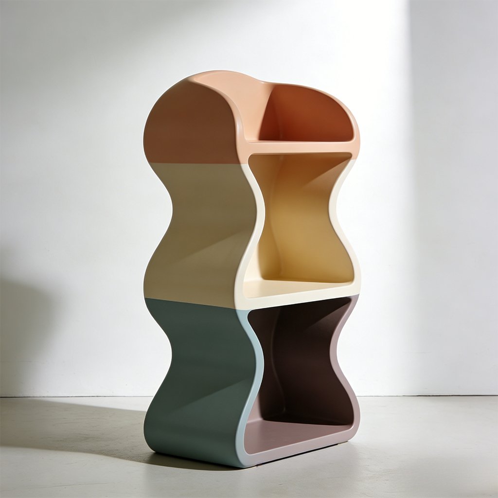 デスク上の本整理ラック