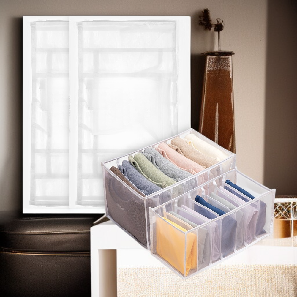 Caja organizadora de almacenamiento diaria (mediana + grande)