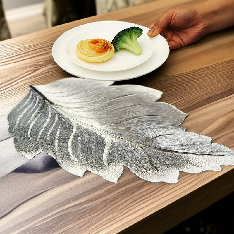 다림질 나뭇잎 모양 물세탁 가능 단열 쿠션