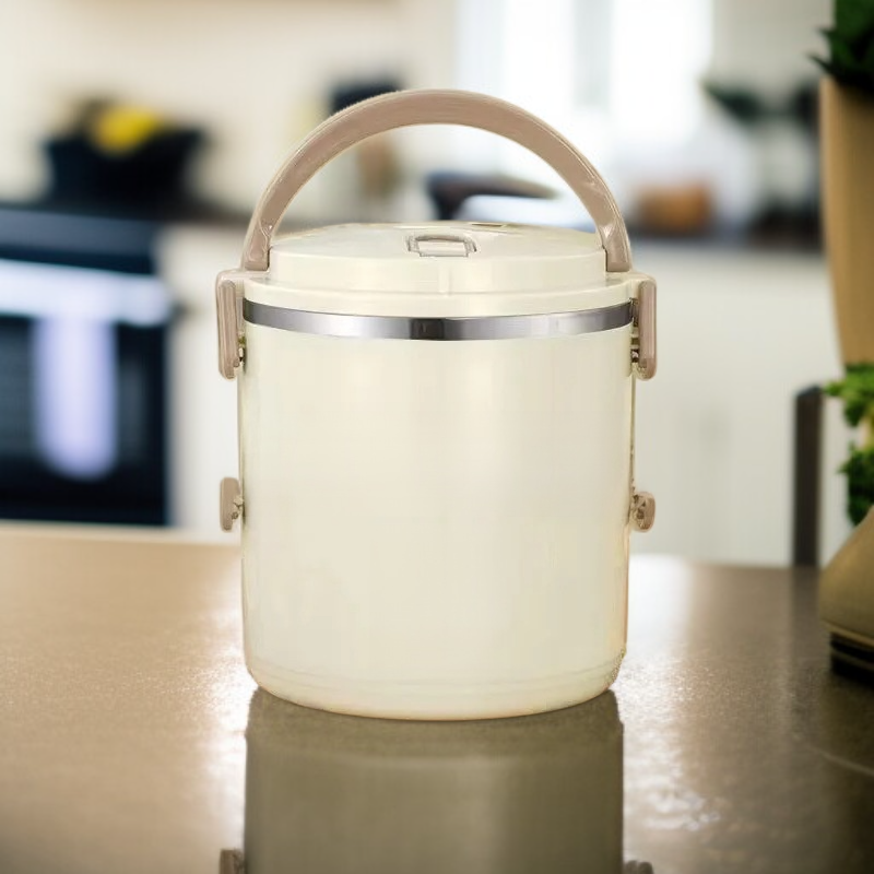 Large Capacity Stainless Steel Student Thermal Lunch Box Leak-Proof Portable Bento Box