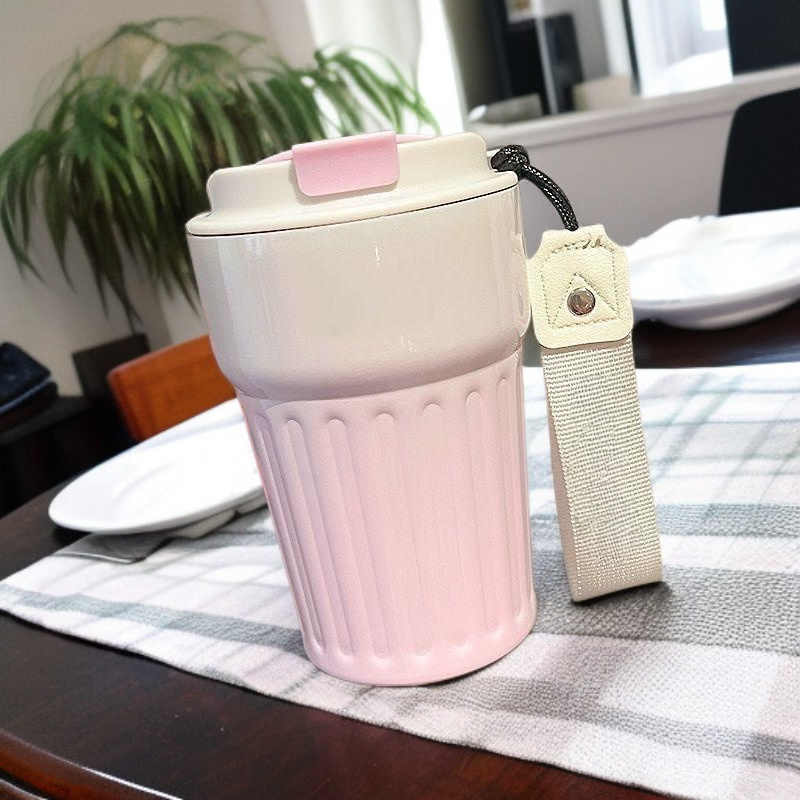 漸變色保溫杯女生專用