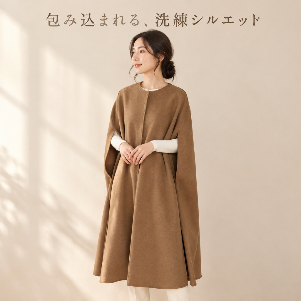新作日本風ウールコート女性用・春秋冬