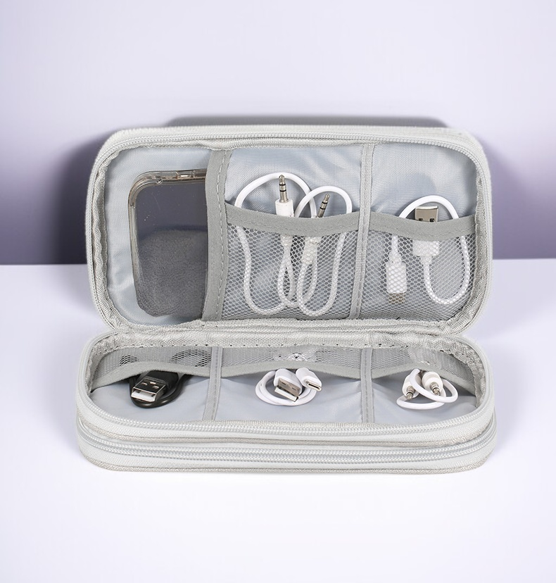 高質感手持收納包材質特寫