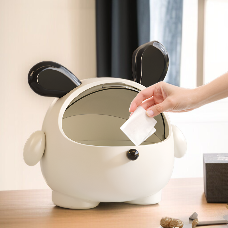 デスクトップゴミ箱 かわいい 蓋付き 玄関 大容量 収納ボックス ホームオフィス テーブル 多機能 収納ボックス