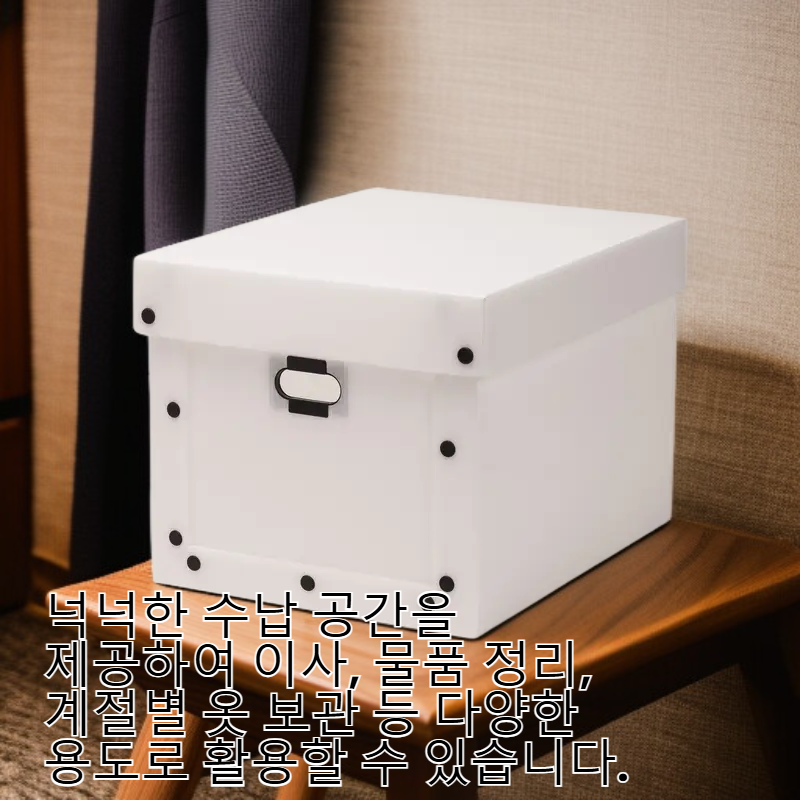 동진포장 이사박스 리빙박스 A타입 3개