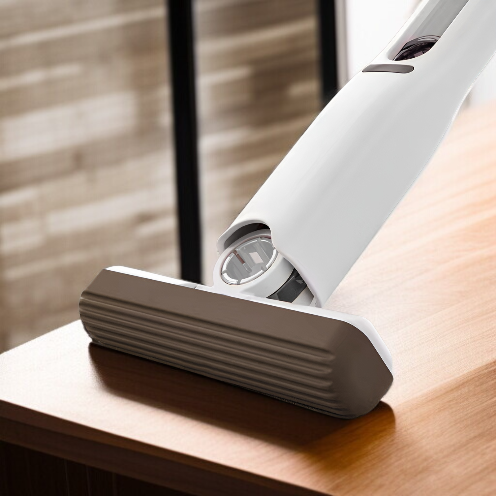 ミニモップ 携帯 小型 ミニモップ ハンディモップ クイックルハンディ 雑巾モップ ポータブルミニモップ セルフスクイーズミニモップ 小さなスペース用 ウェット&ドライ デスクトップクリーニングミニモ