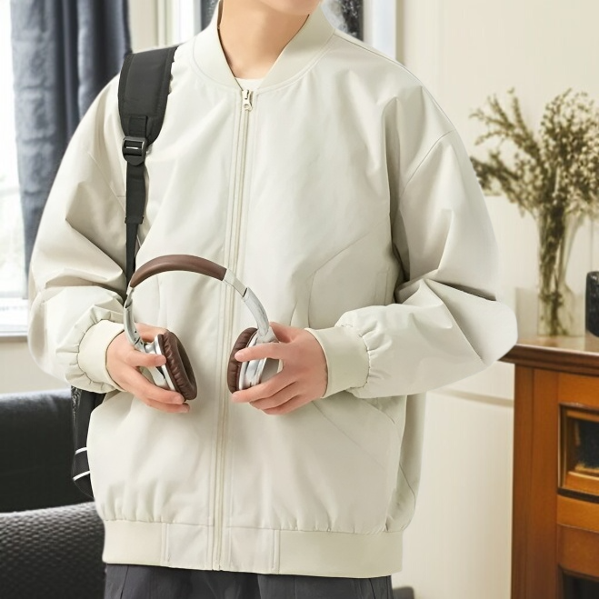 얇은 남성 코트 학생 봄 캐주얼 점퍼 삼방 얇은 야구복 상의