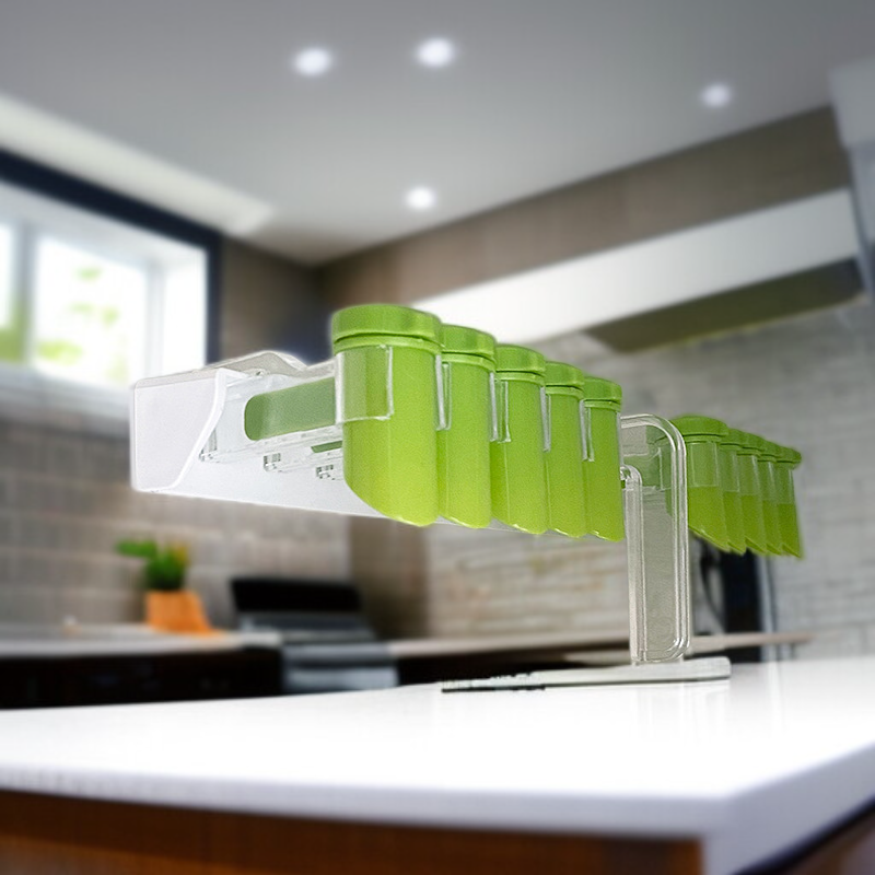 رف تعليقات توابل معلق لتوفير المساحة